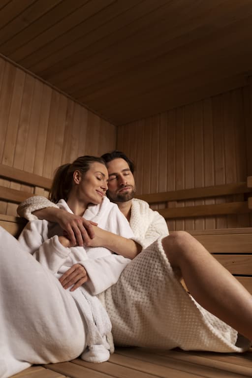 Банный рай для двоих