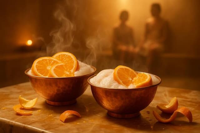 Апельсиновый рай для двоих