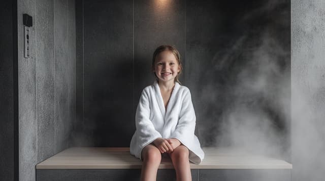 Детское парение 10 минут